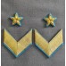 Нарукавные знаки воинского различия ГЕНЕРАЛ-МАЙОРА, ГЕНЕРАЛ-ЛЕЙТЕНАНТА, ГЕНЕРАЛ-ПОЛКОВНИКА  Красной Армии, обр.1940г.
